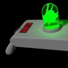 Rick and Morty Portal gun						 Free 3D Model