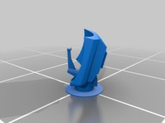 Scrap Jet fighter splits 3D Print Model