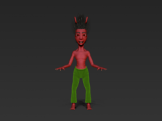 Mini little monster 3D Model