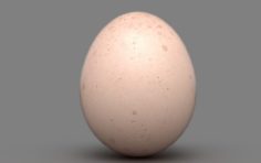 Egg – Three Texture Options 3D Model