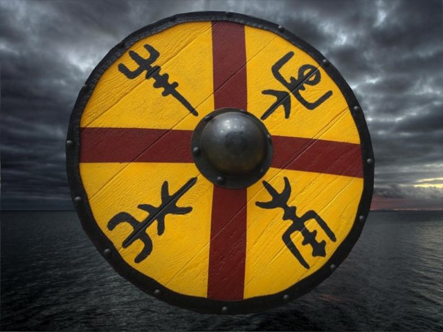 Viking shield 7 3D Model