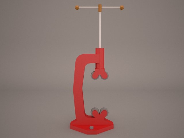 C-Clamp 3D Model