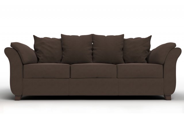 Fabric sofa 01 3D Model