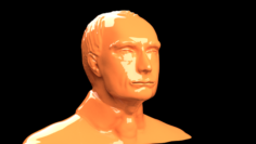 Vladimir Putin bust 3D Model