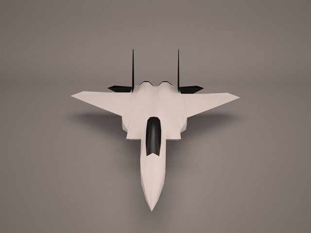 Military Aircraft 27 3D Model