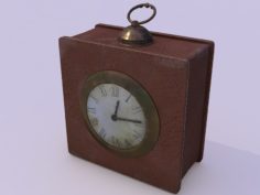 Old School Clock Box 3D Model