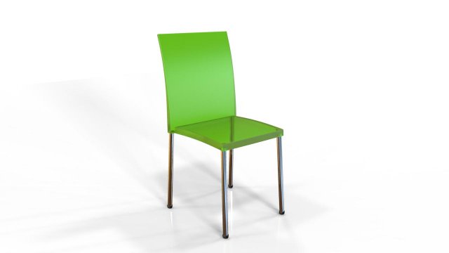 Green Clear chair 3D Model