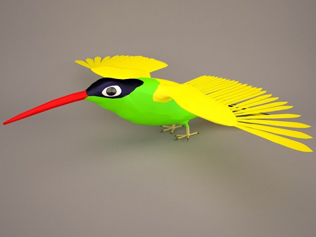 Hummingbird 3D Model