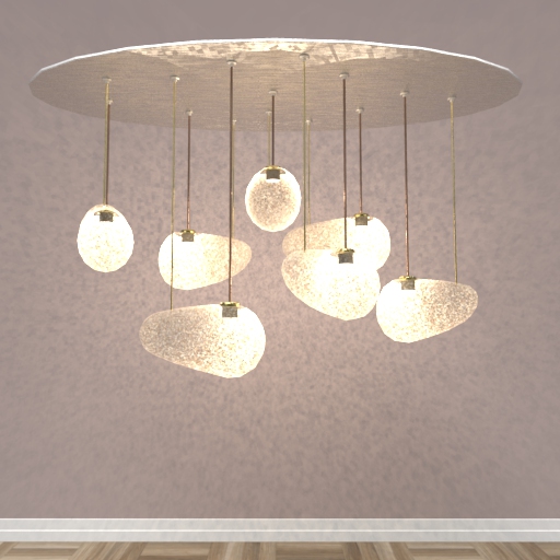 Constellation Chandelier 3D Model