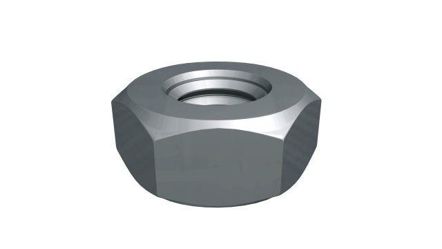 Thread Nut 3D Model