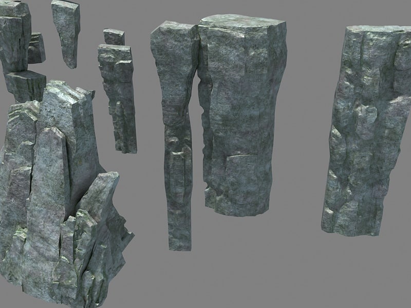 3D mountain 3D model 833 3D Model