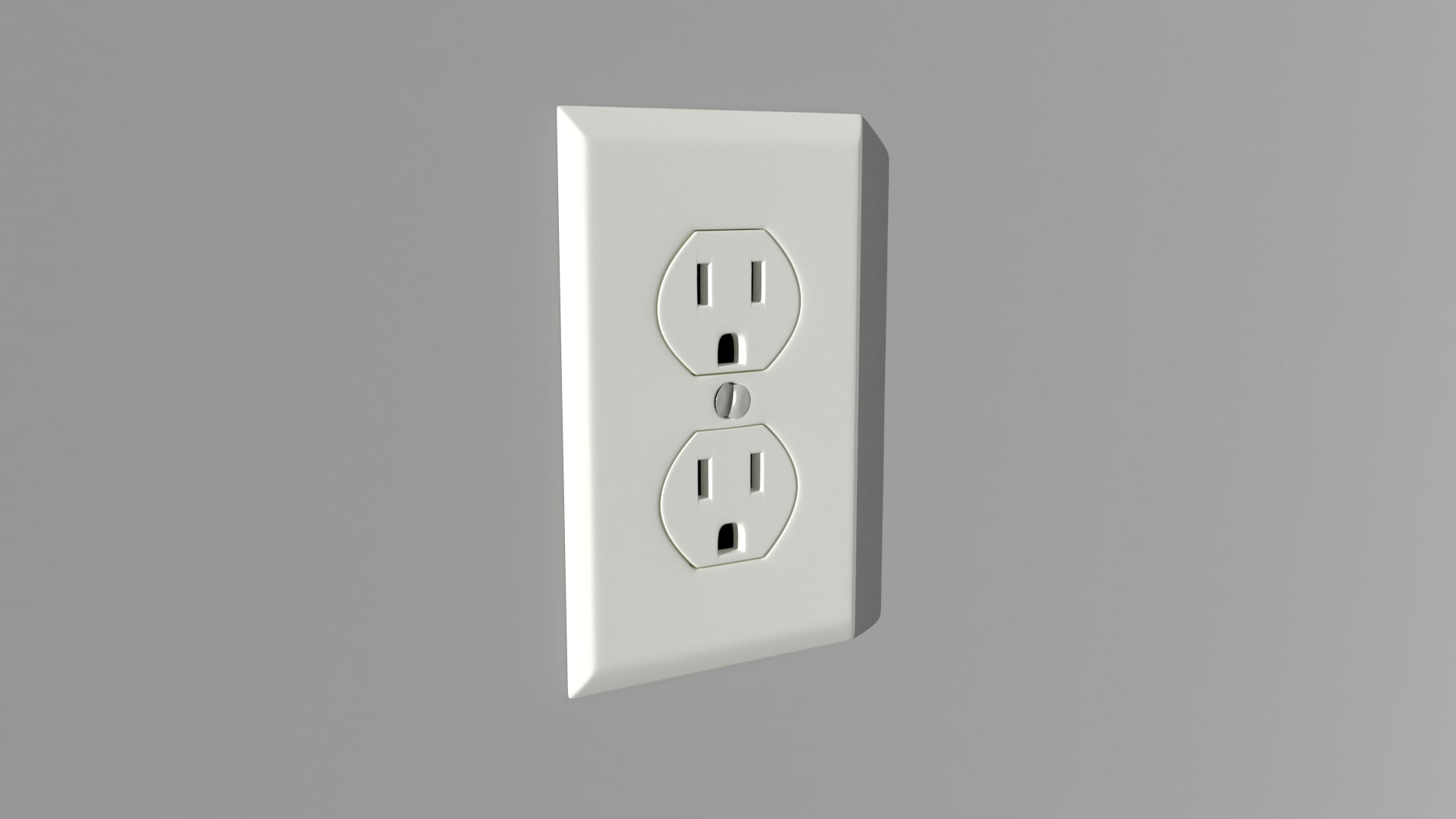Wall Outlet 3D Model