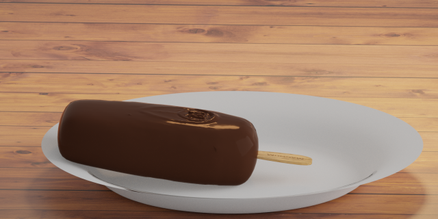 Magnum classic ice cream 3D Model