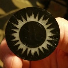 Eclipse  Pin 3D Print Model