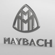 Maybach logo 3D Model