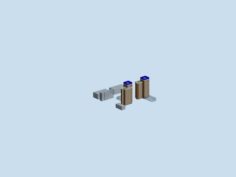 Urban planning – commercial buildings 61 3D Model