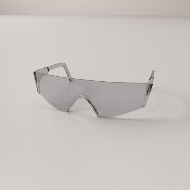 Safety Glass v2 3D Model