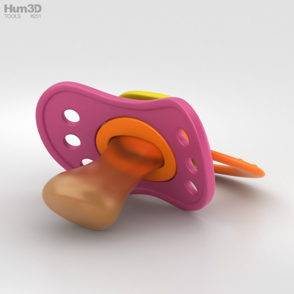 Pacifier 3D Model