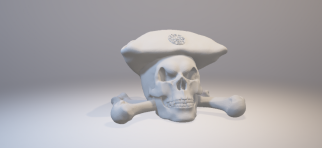 Pirate Skull – Pirates of the Caribbean 3D Model