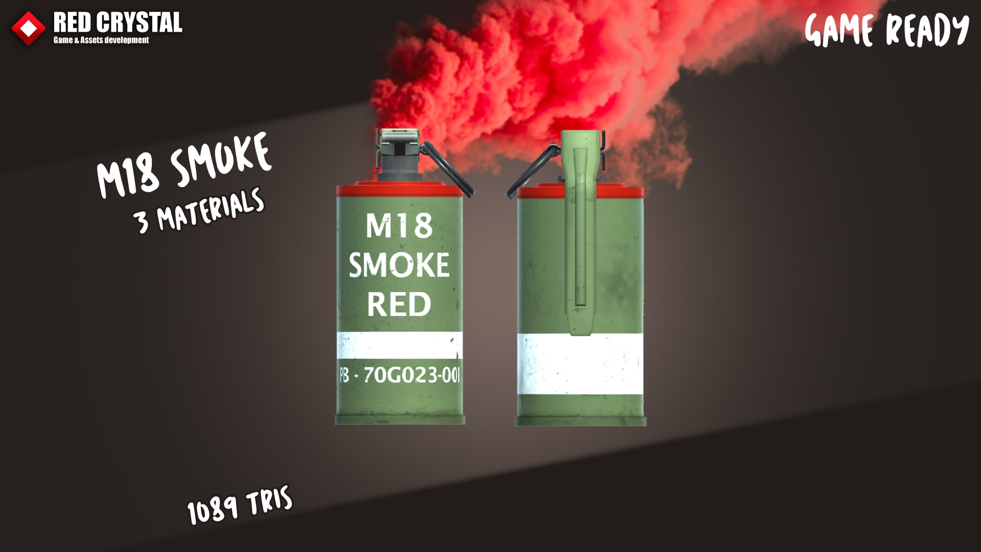 M18 Grenade 3D Model