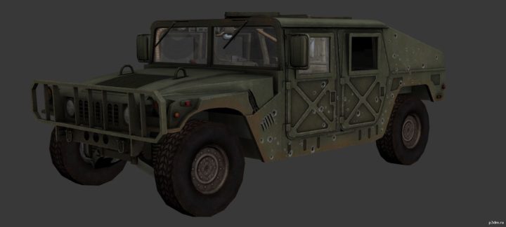 HMMWV 3D Model