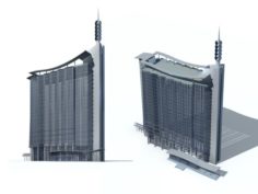 City – high-rise office 115 3D Model