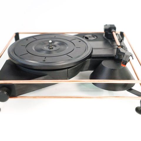 Atom Spinbox – A 3D DIY Portable Turntable Kit 3D Print Model