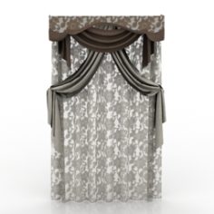 Curtain 3D Model