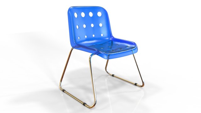 Kids Chair 3D Model