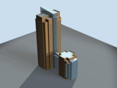 Urban planning – commercial buildings 241 3D Model