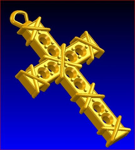 Cross 3D Model