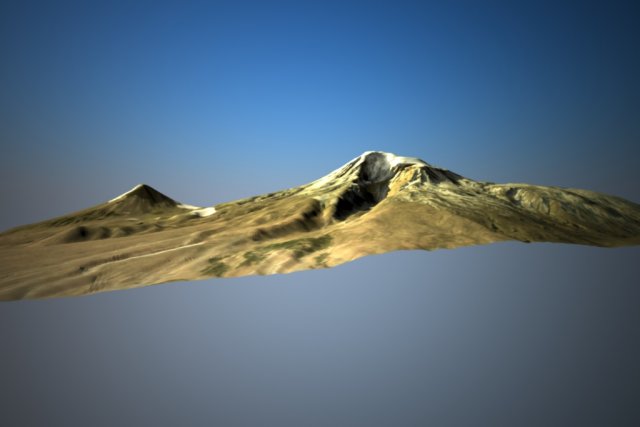 Mount Ararat 3D Model