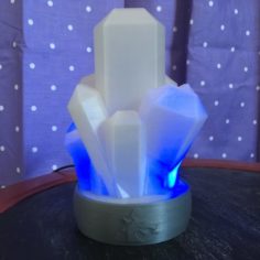 Crystal Nightlight 3D Print Model