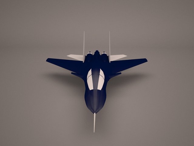 Military Aircraft 44 3D Model