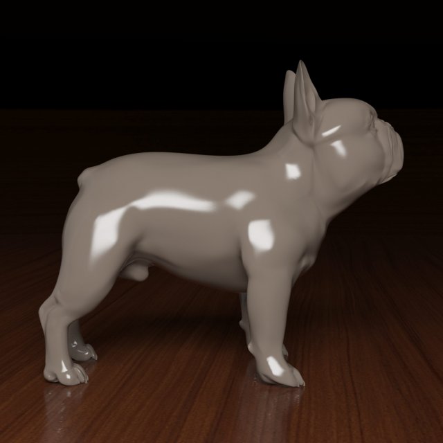 French bulldog 3D Model