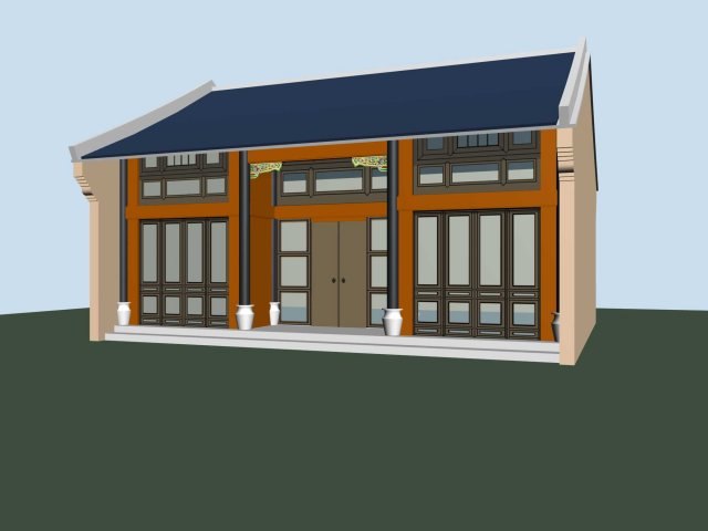 Urban planning – commercial buildings 58 3D Model