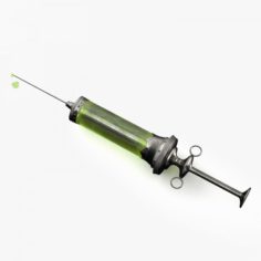 Vintage Syringe 3D Model