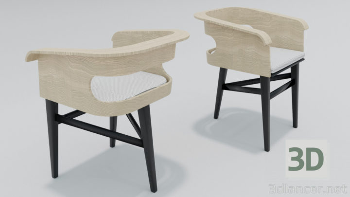 3D-Model 
Arm Chair