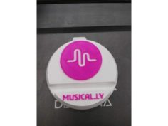 musical.ly phone stand 3D Print Model