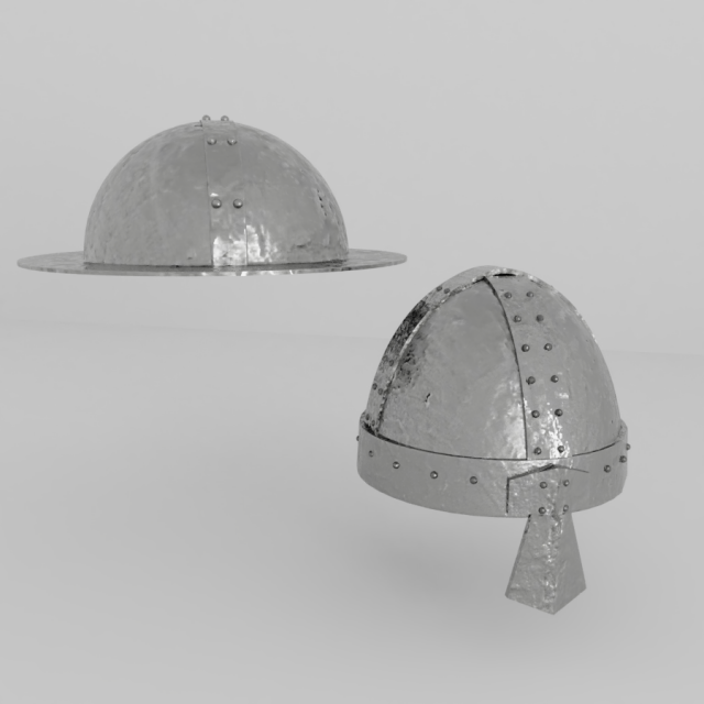 Helmet Medieval 3 3D Model