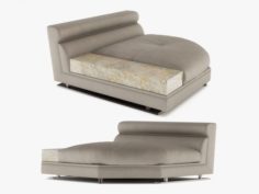 Longhi – Ansel sofa 06 3D Model