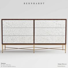 Bernhardt Adagio Dresser 3D Model