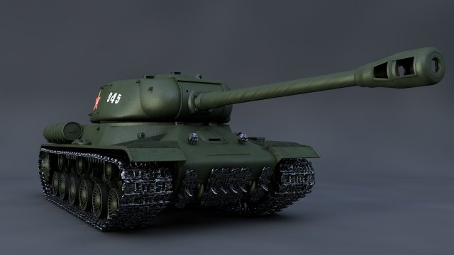 IS Tanks 3D Model