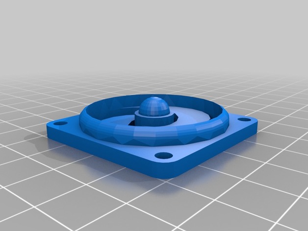 40mm fan cover for anet a8  3D Print Model