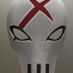 Red X Mask Teen Titans 3D Print Model
