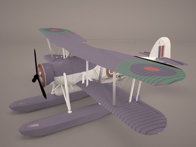 Otter Aircraft 3D Model