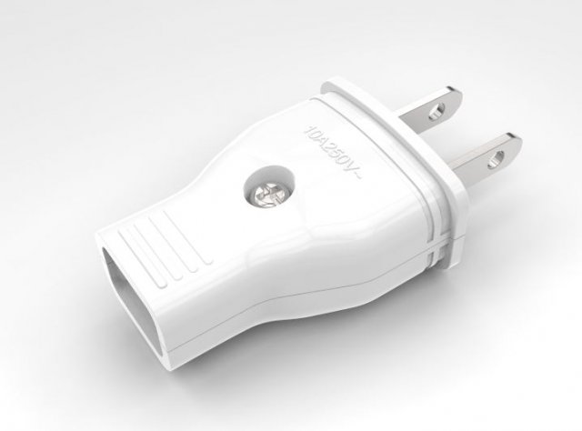 Male Plug Standard 3D Model