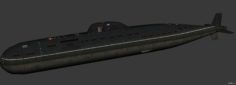 Victor II-class Submarine 3D Model