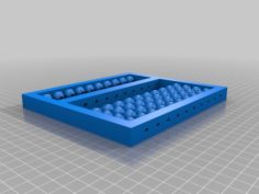 Abacus for the Blind 3D Print Model