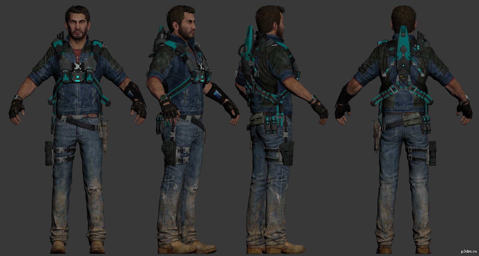 Rico Rodriguez [3] 3D Model